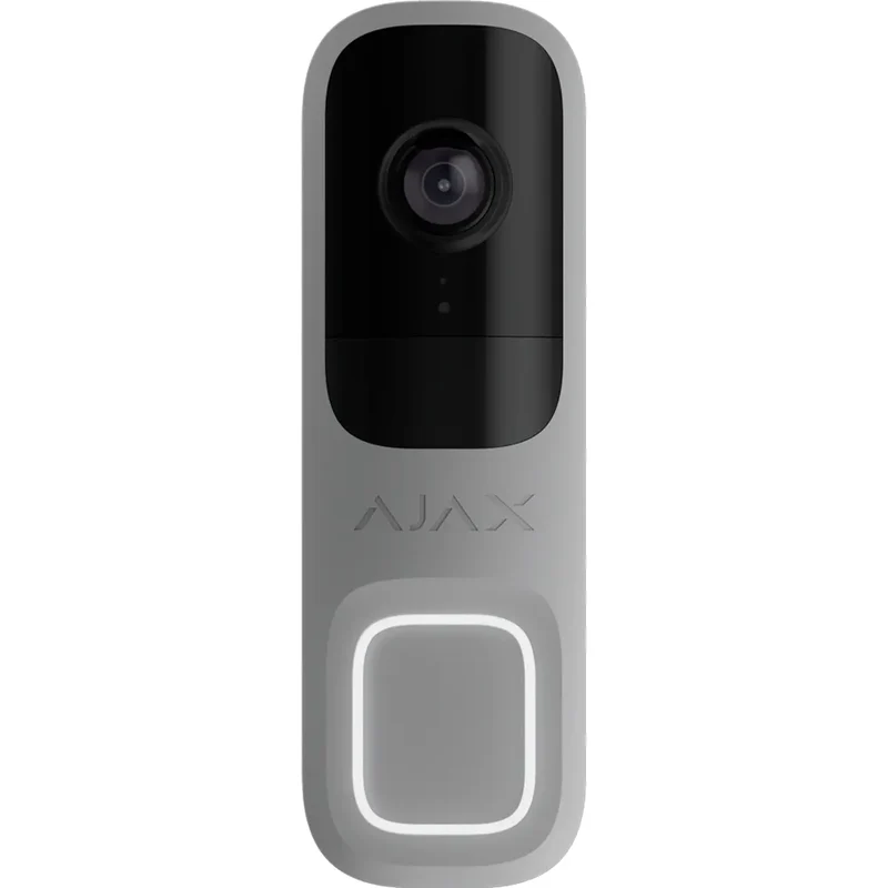 Ajax Doorbell 4-GRE - Videoporteiro 4MP WiFi Cinzento