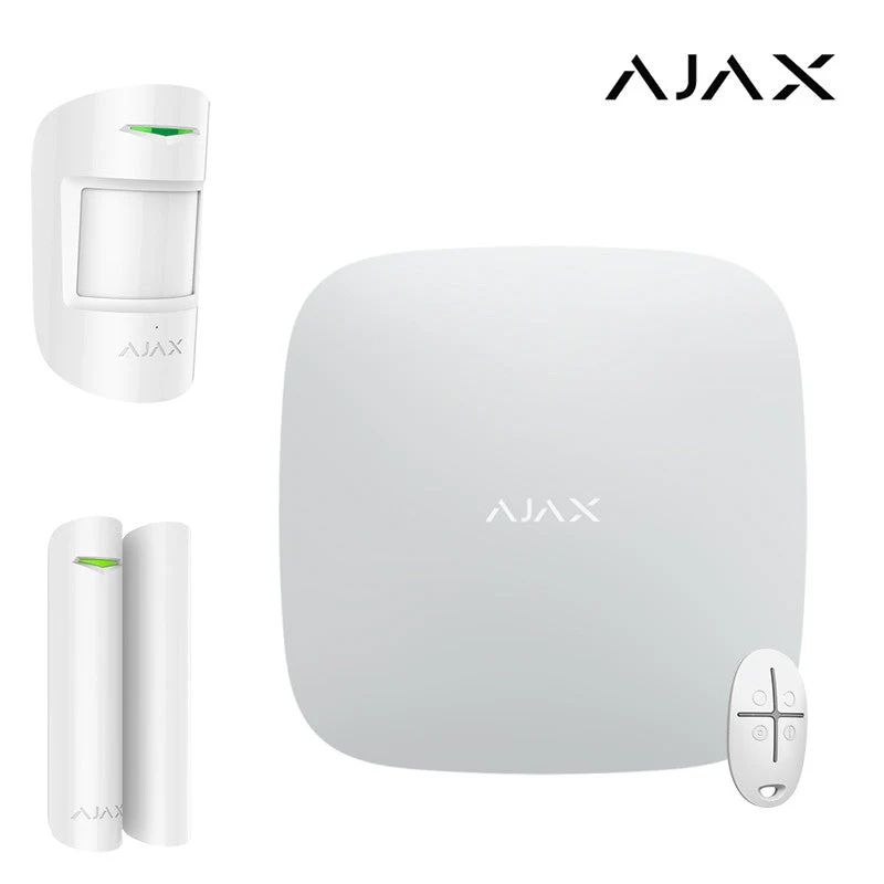 Ajax Kit de alarme anti-intrusões-Branco