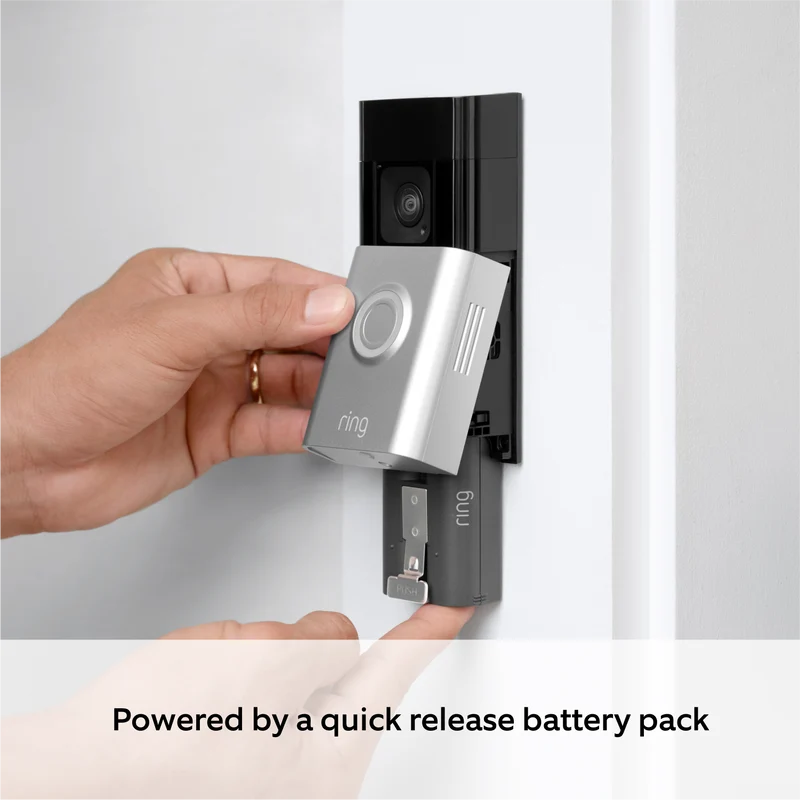 Ring Battery Video Doorbell Plus - Campainha com Vídeo 1536p WiFi