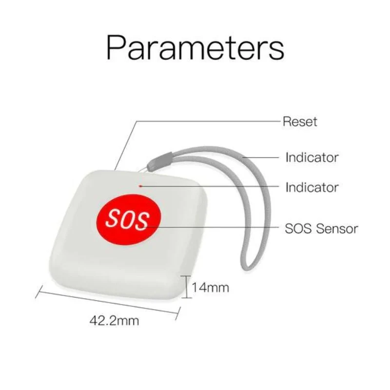 Moes Botão de pânico SOS - Smart Zigbee