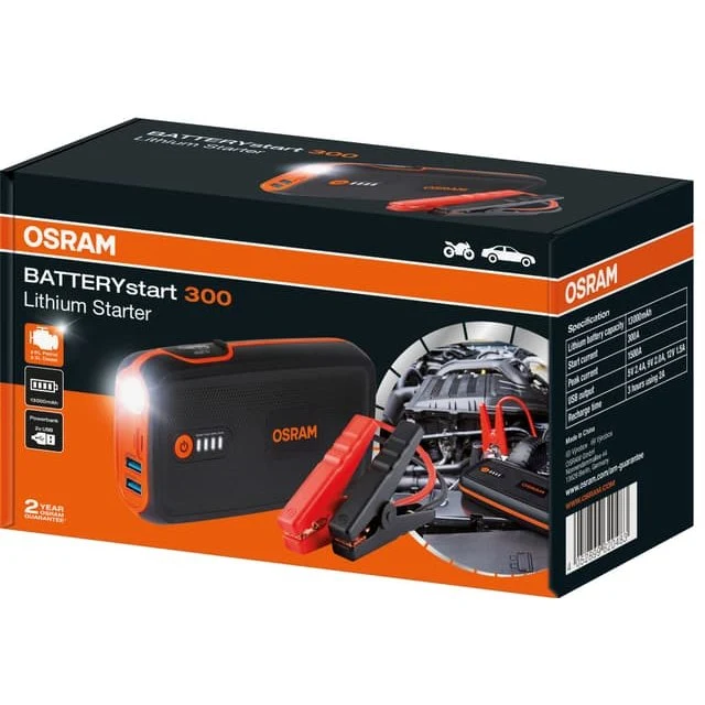 Osram BATTERYstart 300 Jump Starter Kit