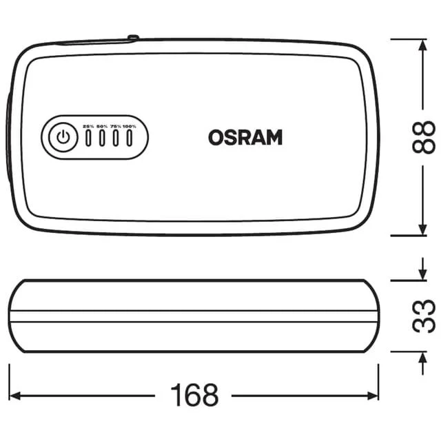 Osram BATTERYstart 300 Jump Starter Kit