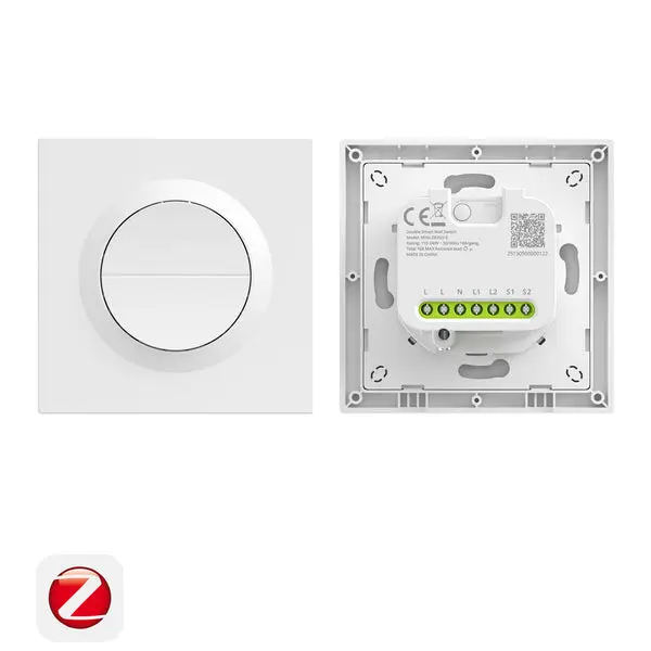 Sonoff Interruptor de parede Duplo 2 canais Zigbee 3.0 (Série Fusion) - Sonoff Orb-ZBW2 (MINI-ZB2GS-E)