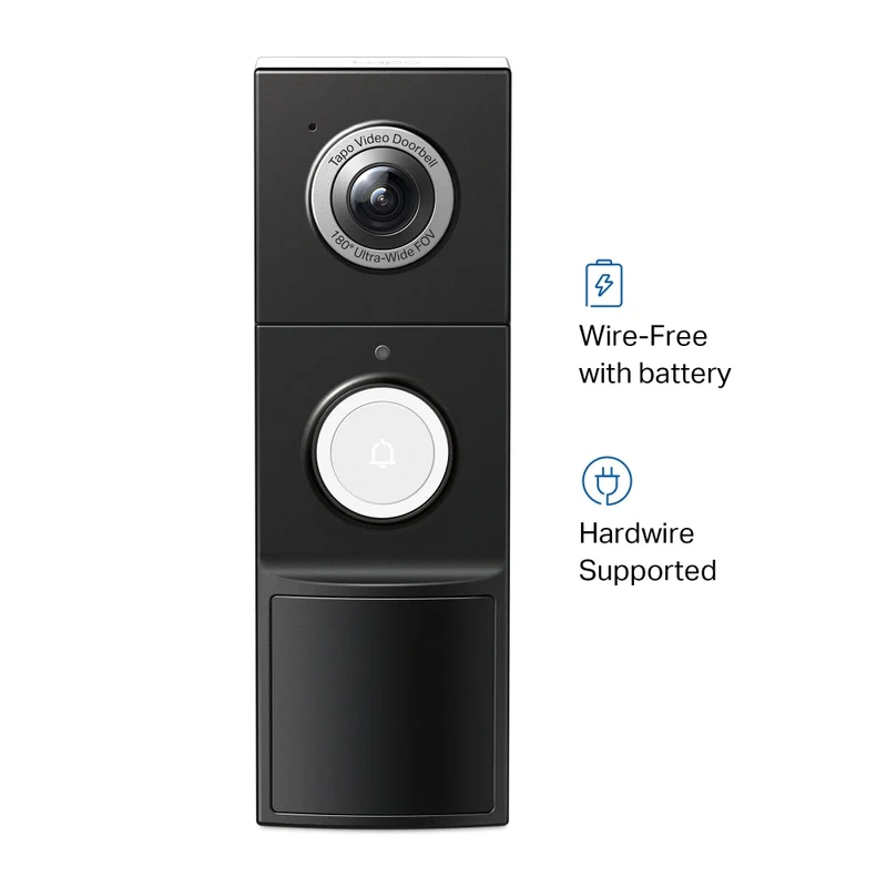 TP-Link KIT Videoporteiro Inteligente WiFi 2K 5MP 180° - Tapo D235
