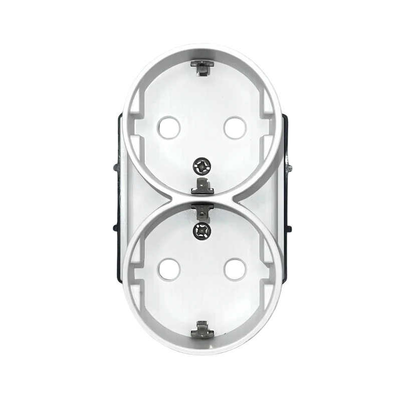 Smartify vPro Módulo Tomada Dupla 2-em-1 Branco - SYPMTDENOBR