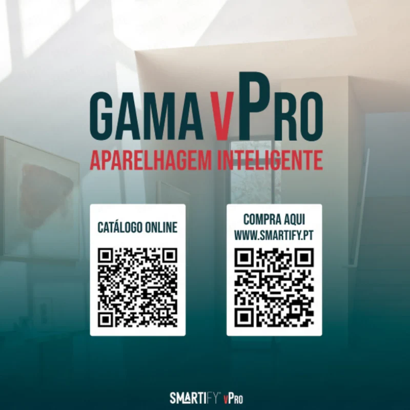 Smartify vPro Módulo Tomada Dupla 2-em-1 Preto - SYPMTDENOPR