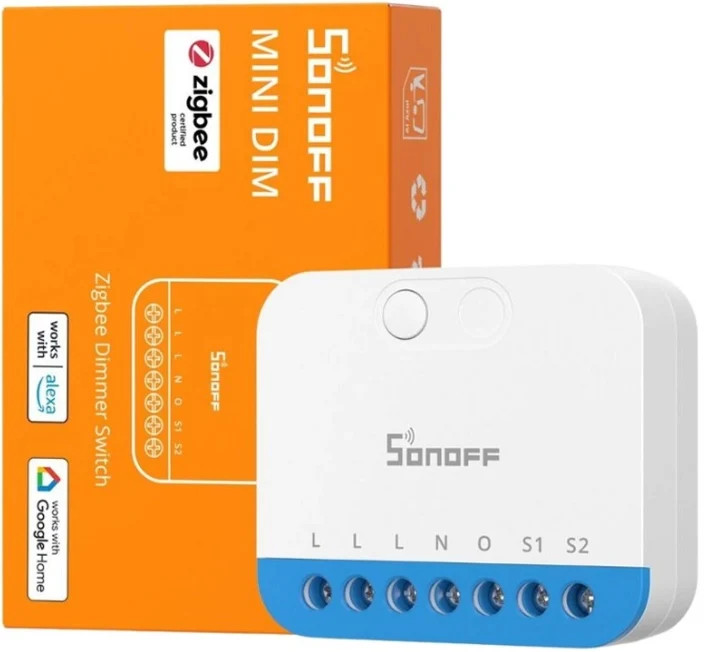 Sonoff Interruptor Dimmer Inteligente Zigbee 3.0 - SONOFF MINI-ZBDIM