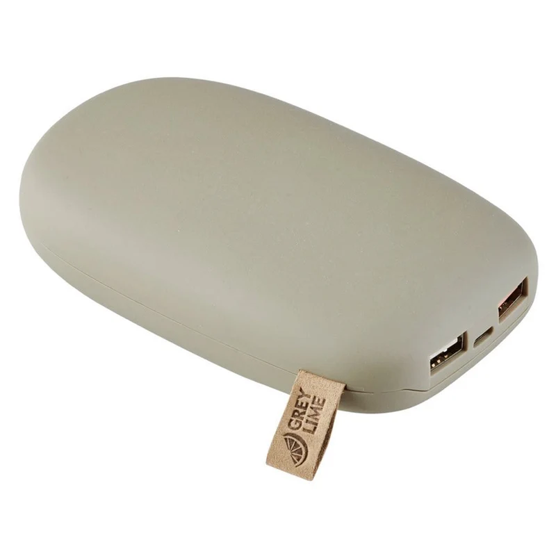 GreyLime Power Stone ll 10.400 mAh, USB-C PD og USB-A, Beige