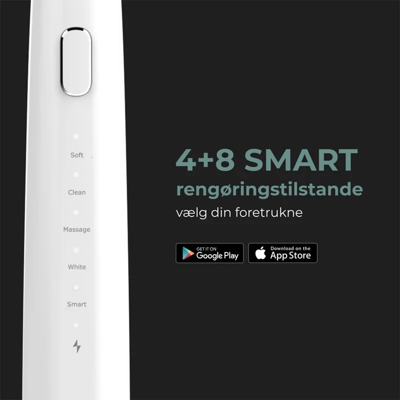 AENO Smart Sonic DB1S WiFi Elektrisk Tandbørste, Hvid