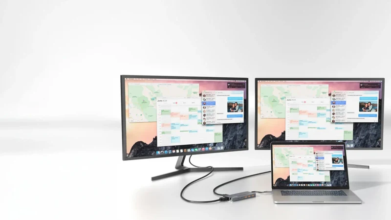Canyon DS-16 13-i-1 USB-C Hub 4K, Grå