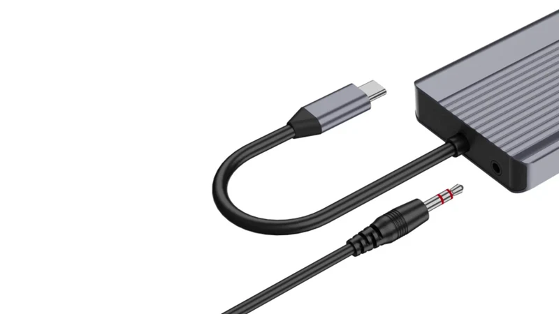 Canyon DS-16 13-i-1 USB-C Hub 4K, Grå