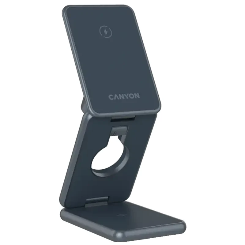 Canyon OnCharge 309 15W 3-i-1 MagSafe, Grå