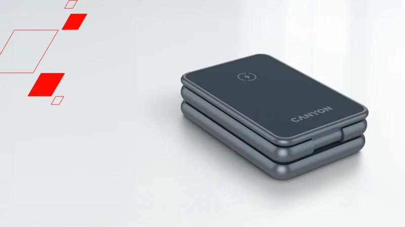 Canyon OnCharge 309 15W 3-i-1 MagSafe, Grå