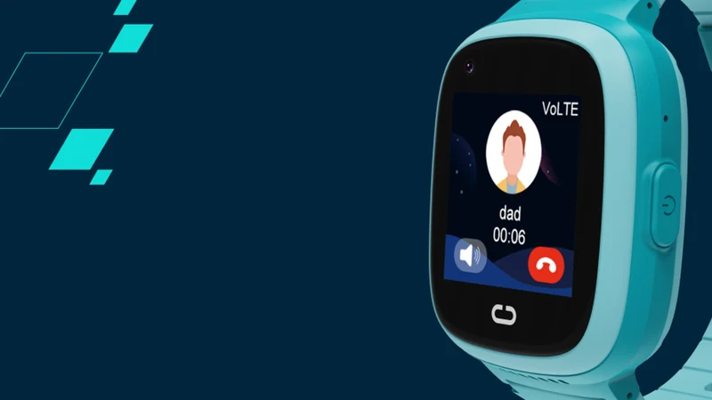 Canyon Sunny KW-48 4G GPS Smartwatch, Blå