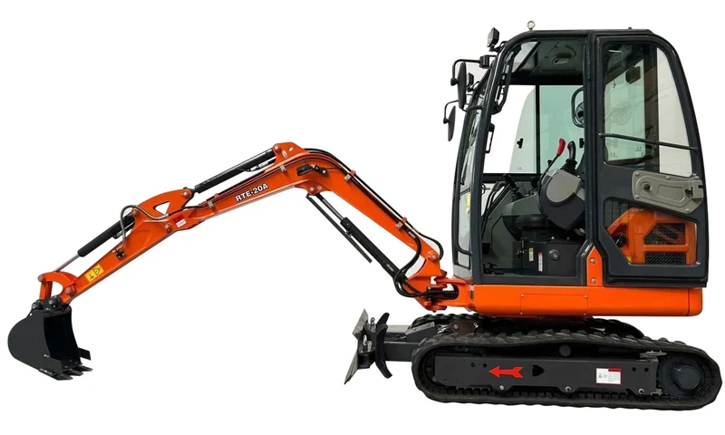Minibagger RTE-20A mit Kubota D1105 Motor