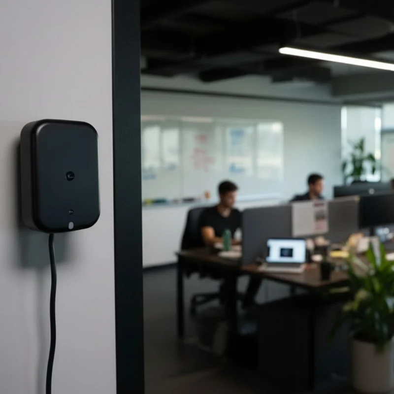 Shelly Sensor de Presença mmWave WiFi Matter em Preto - Shelly Presence Gen4 Black