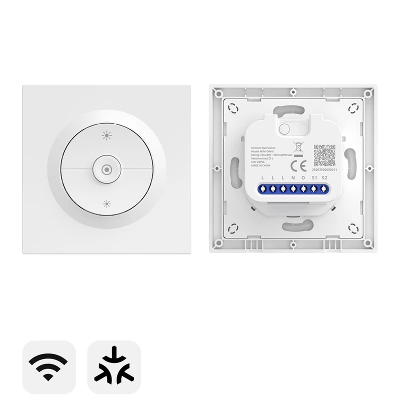 Sonoff Interruptor de Parede Dimmer Matter WiFi (Série Fusion) - Sonoff Orb-DIM (MINI-DIM-E)