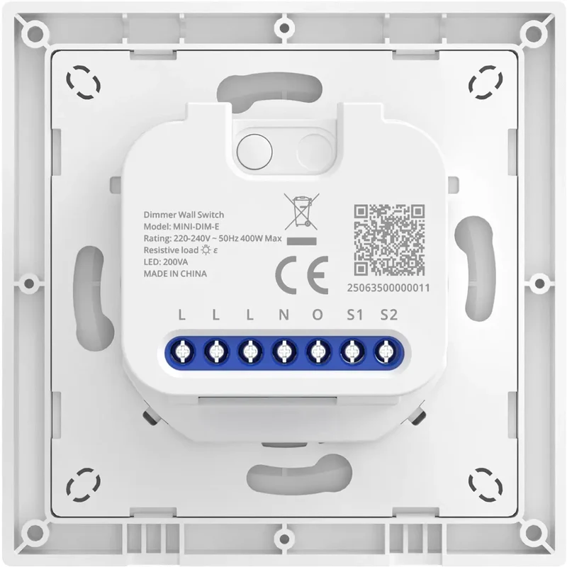 Sonoff Interruptor de Parede Dimmer Matter WiFi (Série Fusion) - Sonoff Orb-DIM (MINI-DIM-E)
