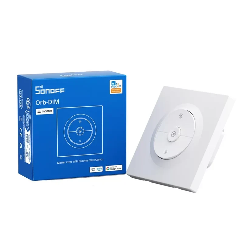 Sonoff Interruptor de Parede Dimmer Matter WiFi (Série Fusion) - Sonoff Orb-DIM (MINI-DIM-E)