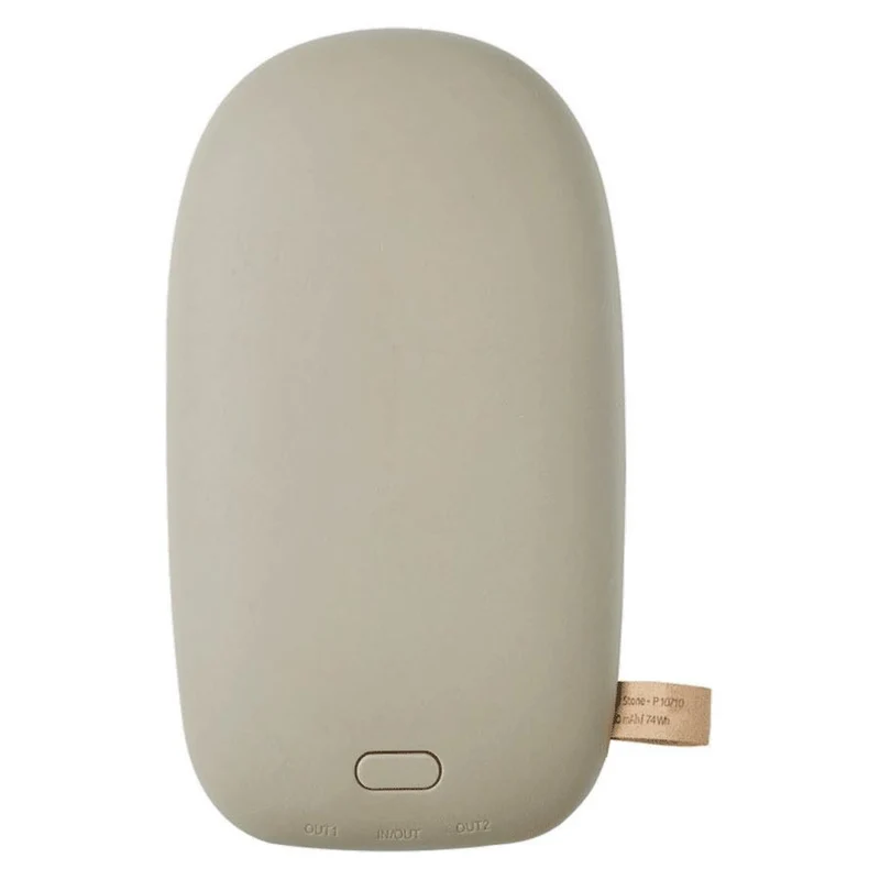 GreyLime Power Stone ll, 20.000 mAh Powerbank USB-C PD 30W & USB-A, Beige