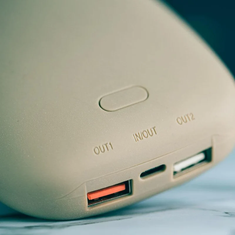 GreyLime Power Stone ll, 20.000 mAh Powerbank USB-C PD 30W & USB-A, Beige