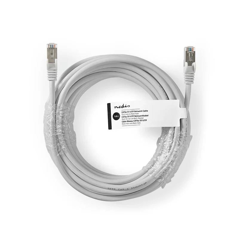 CAT6a netwerkkabel SF/UTP - RJ45 Male - RJ45 Male