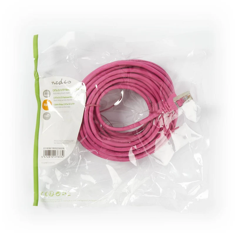 CAT5e Netwerkkabel SF/UTP - RJ45 Male - RJ45 Male