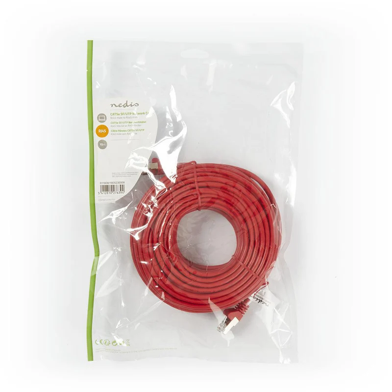 CAT5e Netwerkkabel SF/UTP - RJ45 Male - RJ45 Male