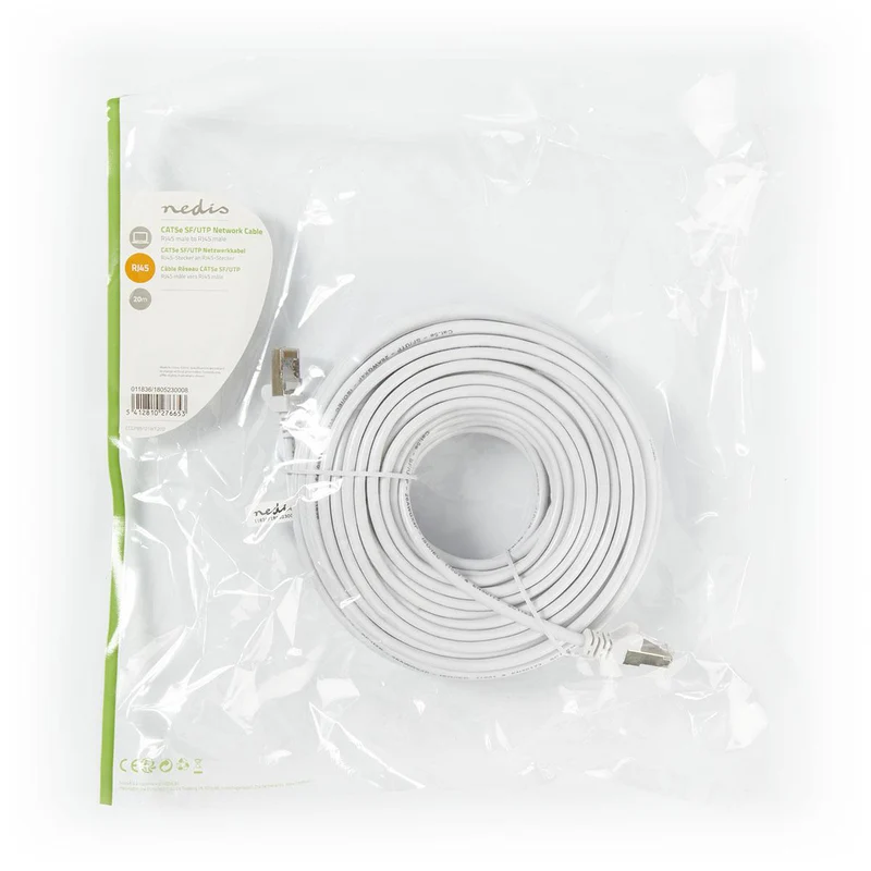 CAT5e Netwerkkabel SF/UTP - RJ45 Male - RJ45 Male