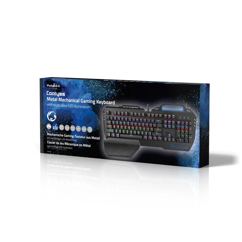 Bedraad Gaming Toetsenbord USB - Mechanische Toetsen - RGB