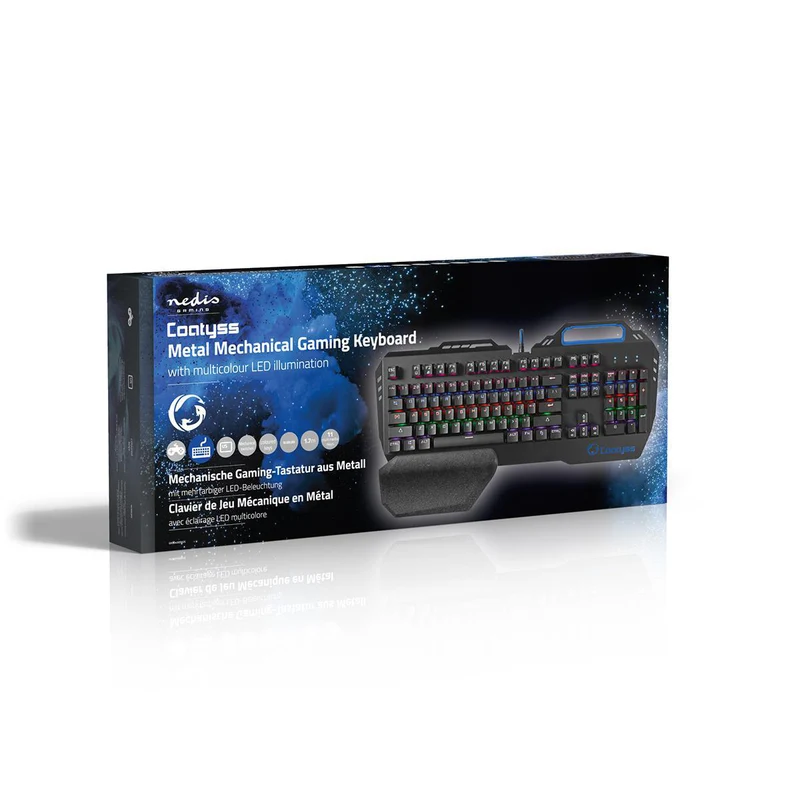 Bedraad Gaming Toetsenbord USB - Mechanische Toetsen - RGB
