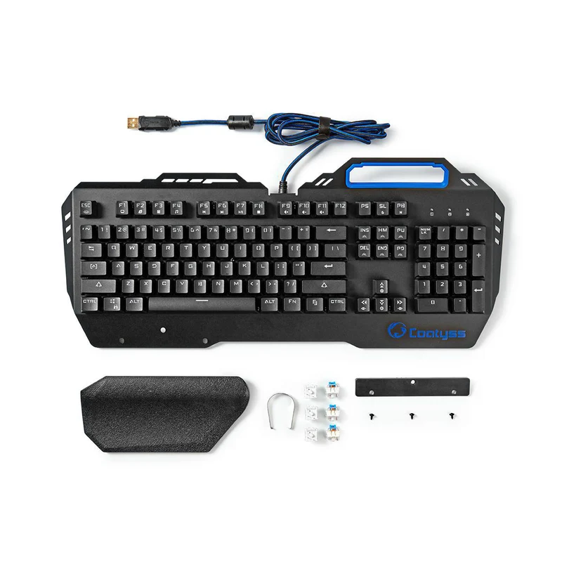 Bedraad Gaming Toetsenbord USB - Mechanische Toetsen - RGB