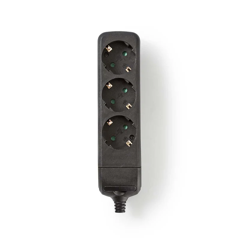 Stekkerdoos Randaarde stekker / Type F (CEE 7/7) - 3-wegs - 3680W