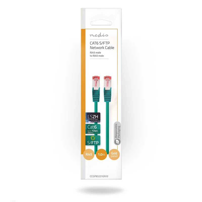 CAT6 Netwerkkabel RJ45 Male - RJ45 Male - S/FTP