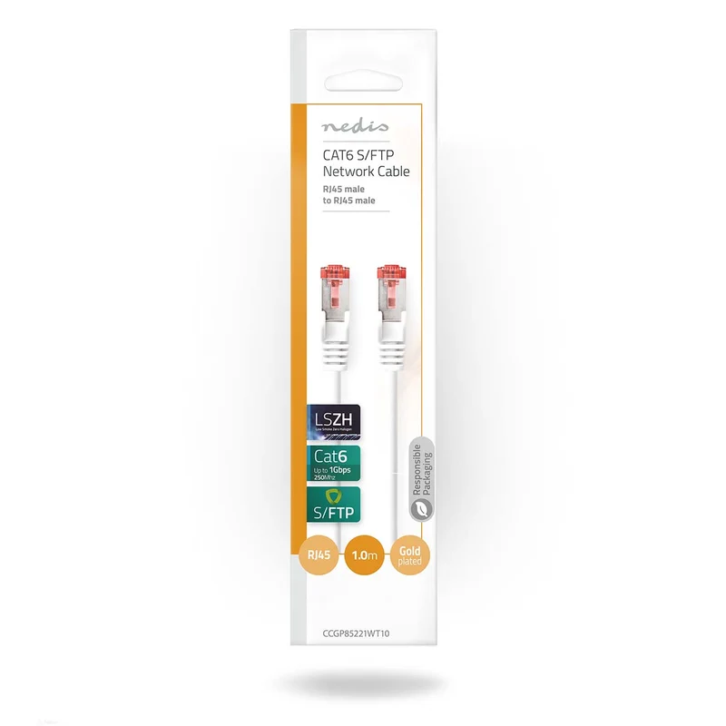 CAT6 Netwerkkabel RJ45 Male - RJ45 Male - S/FTP