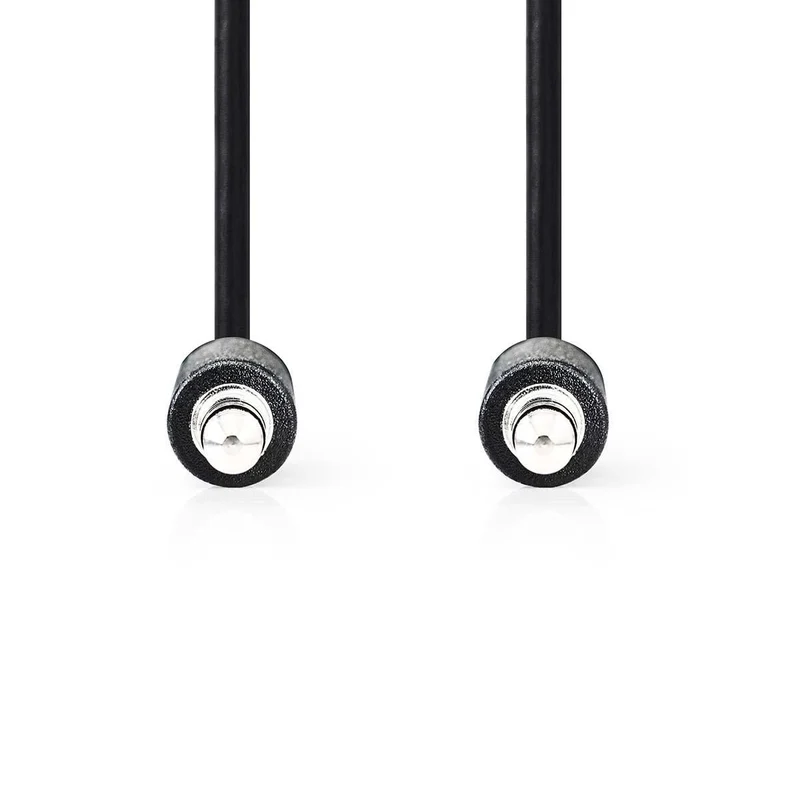 Stereo-Audiokabel 3,5 mm Male - 3,5 mm Male - Vernikkeld