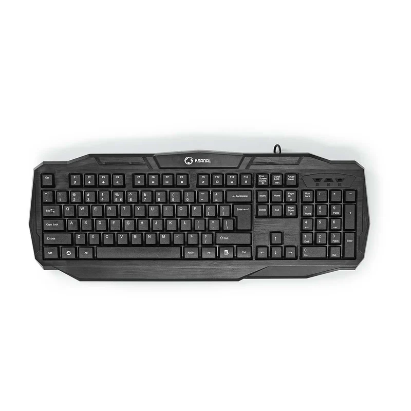 Bedraad Gaming Toetsenbord USB 2.0 - Membrane Toetsen - LED