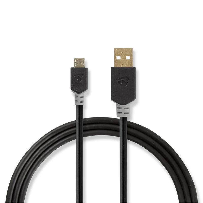 USB-Kabel USB 2.0 - USB-A Male - USB Micro-B Male