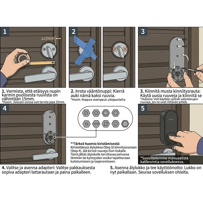 Aqara Smart Lock U200 Kit - White