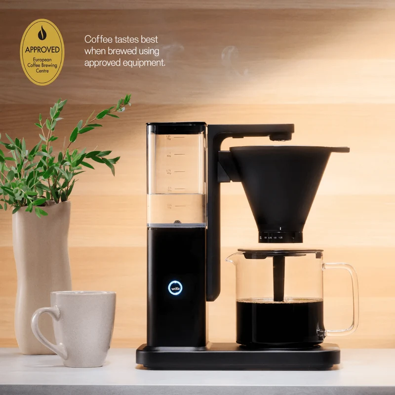 Wilfa Zense Alux Coffee Maker, Matte Black