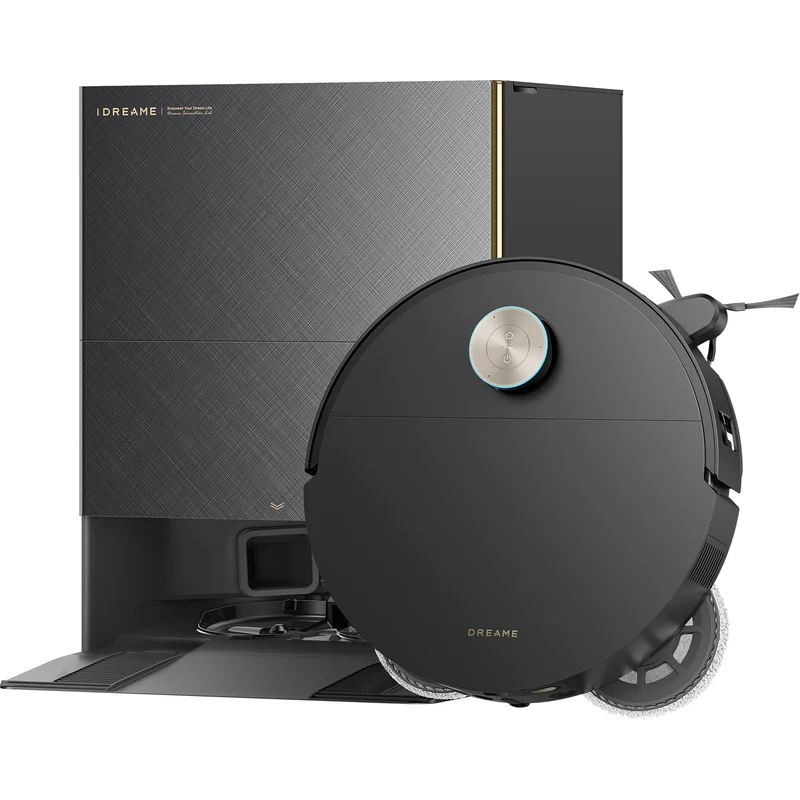 Dreame X60 Ultra, Robot Vacuum and Mop, Black