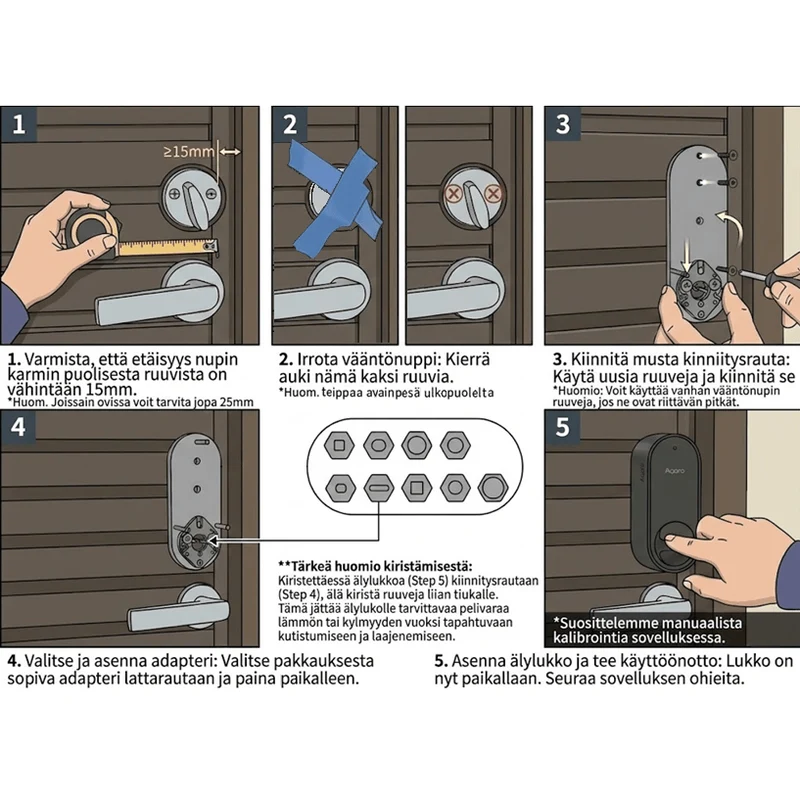 Aqara Smart Lock U200, Silver