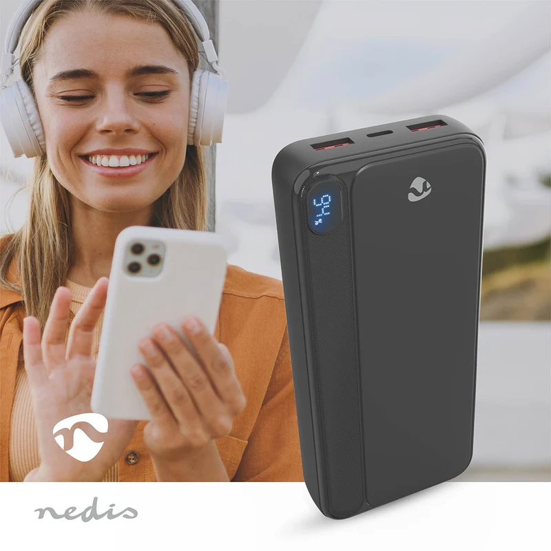 Powerbank 20000 mAh - 20W - 1.5 / 1.67 / 2.0 / 2.22 / 3.0A