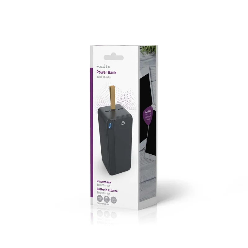 Powerbank 30000 mAh - 20W - 1.5 / 1.67 / 2.0 / 2.22 / 3.0A