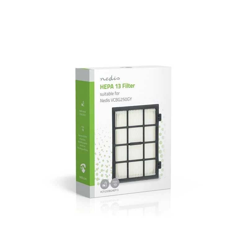 HEPA-Vervangingsfilter Vervanging voor: Nedis® - Wit / Zwart