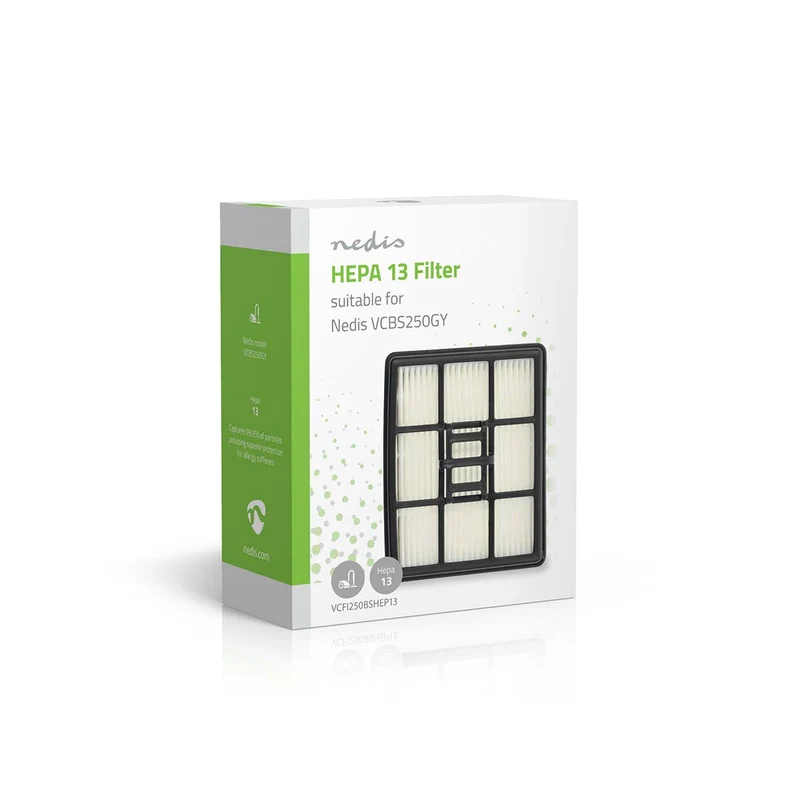 HEPA-Vervangingsfilter Vervanging voor: Nedis® - Wit / Zwart