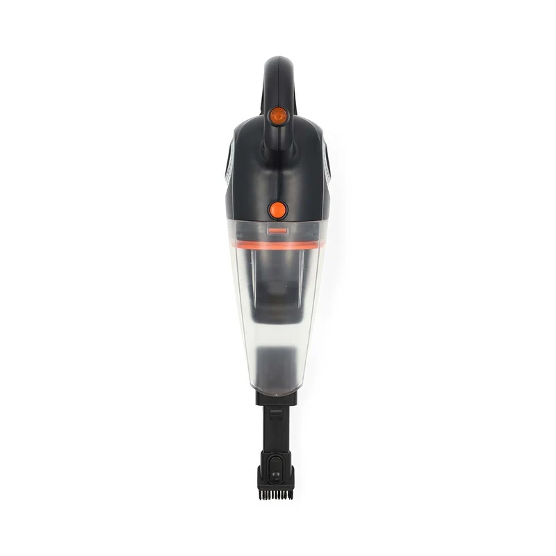 Handstofzuiger 90W - Drogen / Nat - Grijs / Oranje / Zwart