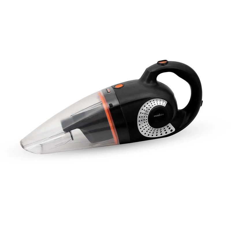 Handstofzuiger 90W - Drogen / Nat - Grijs / Oranje / Zwart
