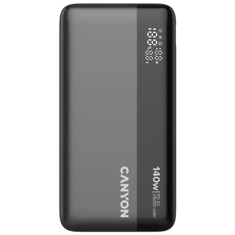 Canyon OnPower 240 25000mAh 140W, Mørkegrå