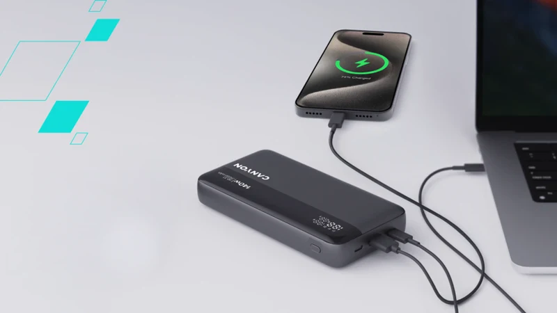 Canyon OnPower 240 25000mAh 140W, Mørkegrå